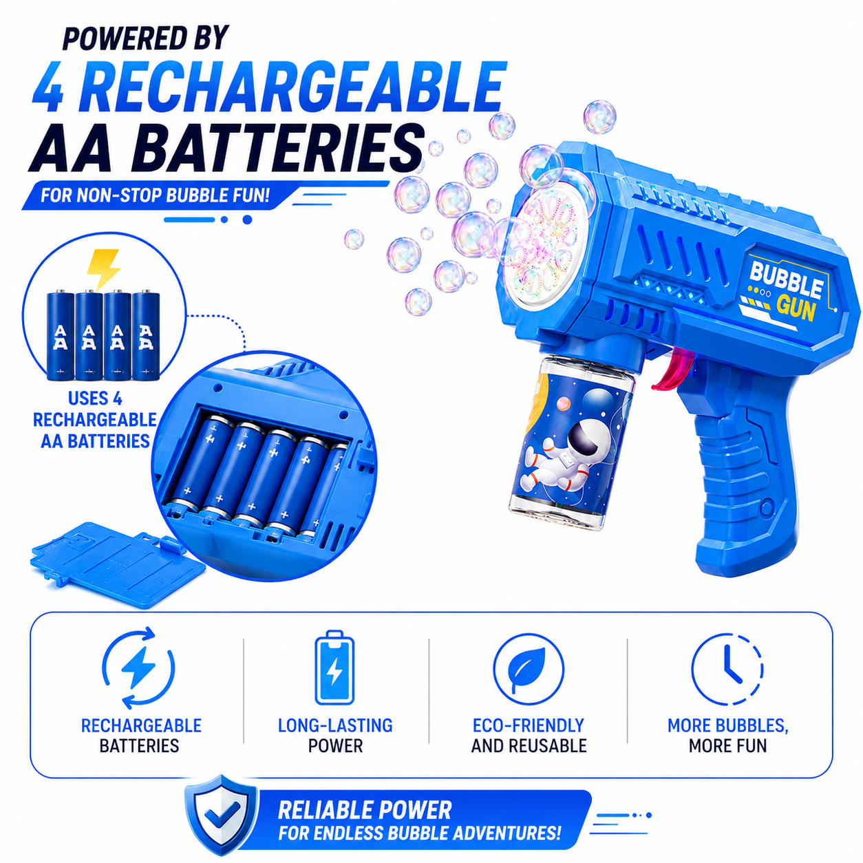 BubbleBoom™ LED Bubble Blaster